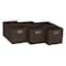 6 Pack Household Essentials 11" Fabric Storage Bins